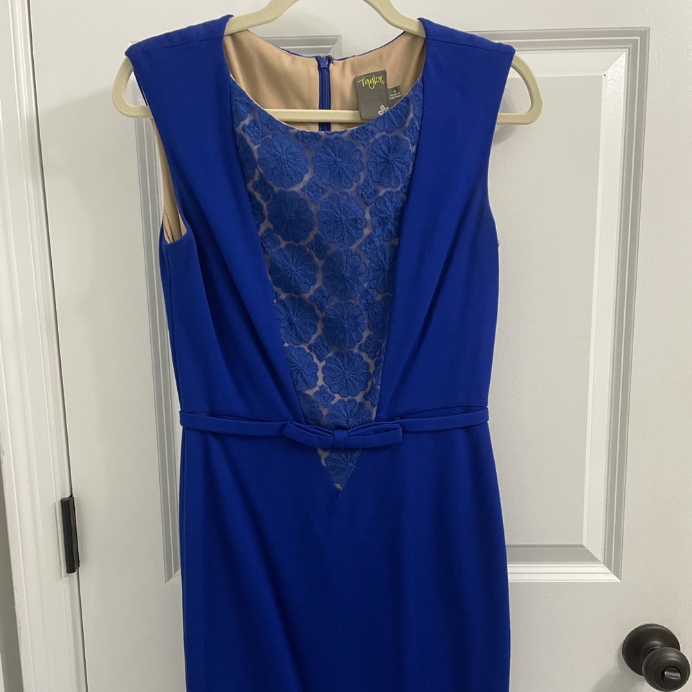 Cobalt Blue Cocktail Dress Size 4